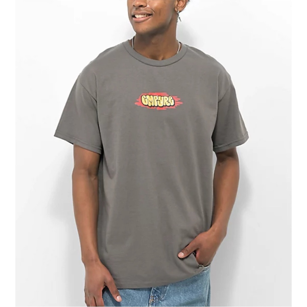 ZUMIEZ Empyre Fresh Hit Brown Wash T-Shirt